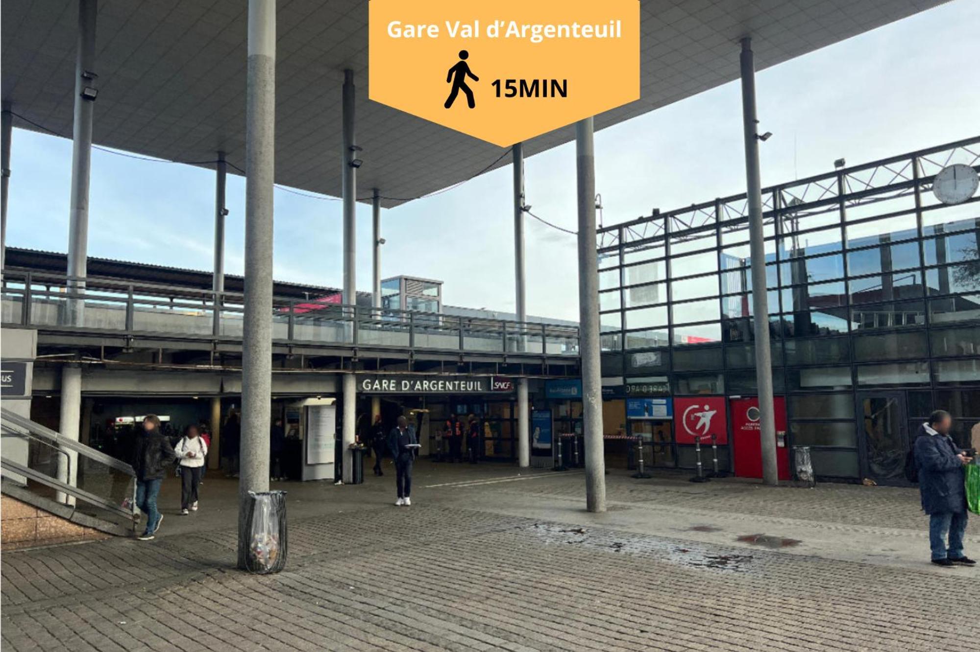 Appartamento "Moonlight" Gare A 10Min De Paris, Wifi, Terrasse , Parking Argenteuil Esterno foto